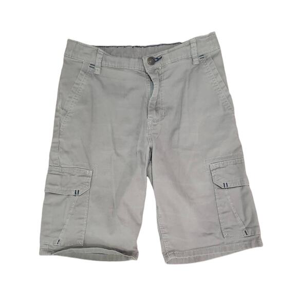 Wrangler Boys Khaki Cargo Shorts w. Adjustable Waist - Size 14 - Picture 1 of 5